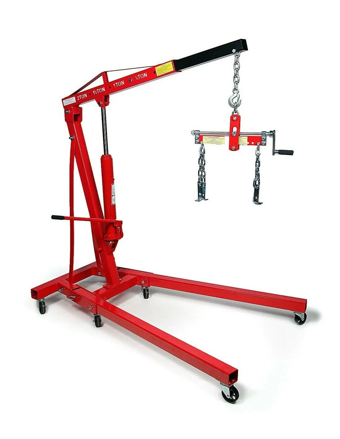 GRUA PLEGABLE 2 TONELADAS + NIVELADOR PARA MOTORES