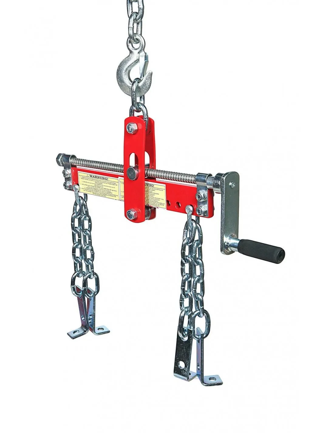 GRUA PLEGABLE 2 TONELADAS + NIVELADOR PARA MOTORES
