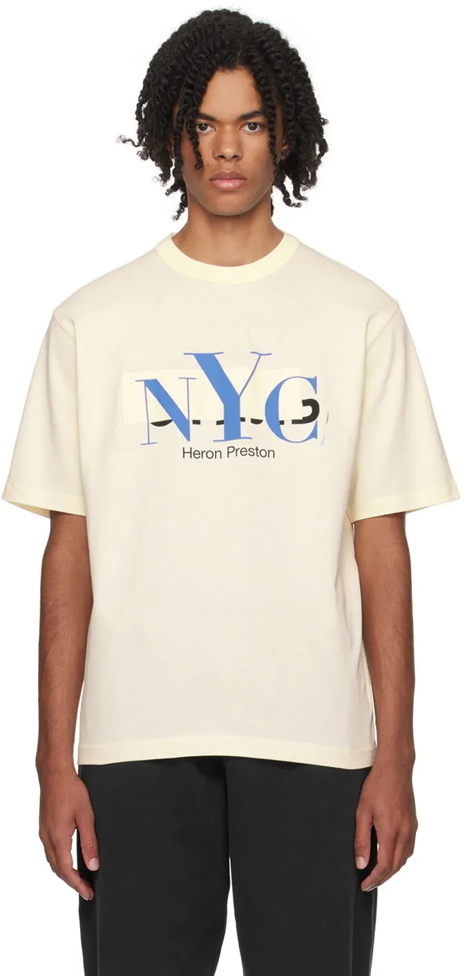 HERON PRESTON 'NYC' CENSORED TSHIRT