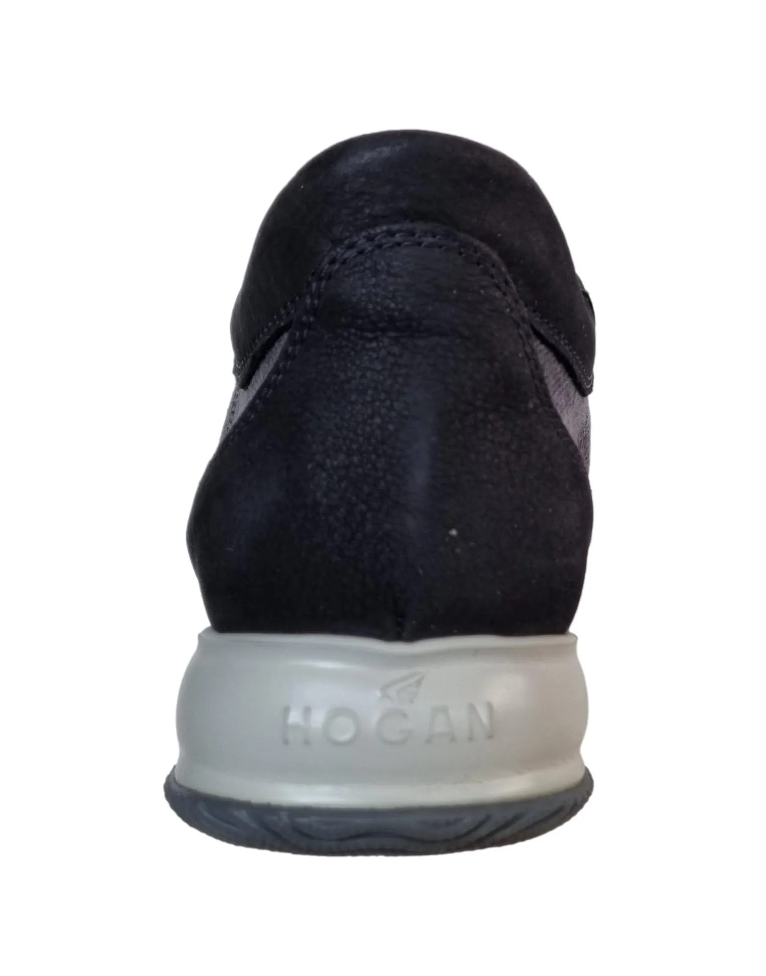 HOGAN hombre INTERACTIVE con cordones negro de ante negro talla 41