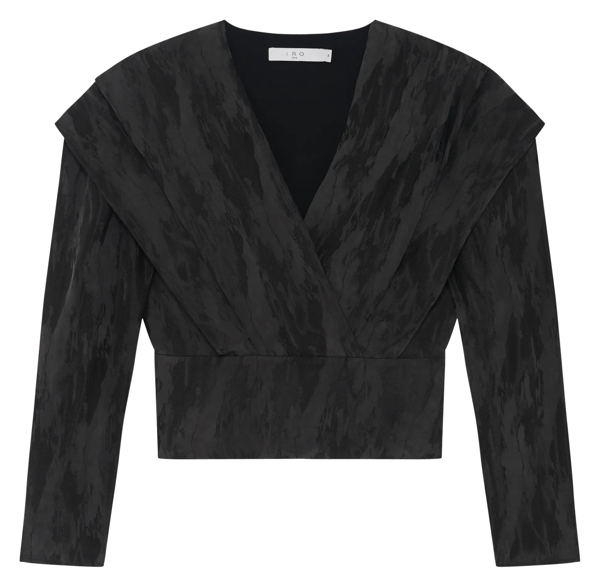 IRO TABIA  CAMISETA DE TIRANTES ESTAMPADA EN NEGRO