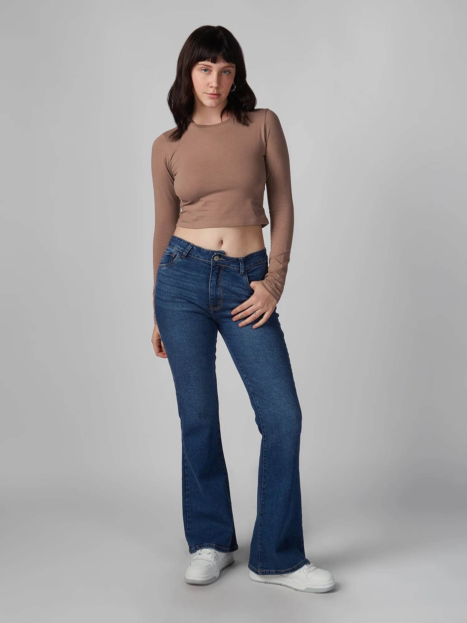 Jean para Mujer DVK FLARE MID RISE FLARE JEAN AZL