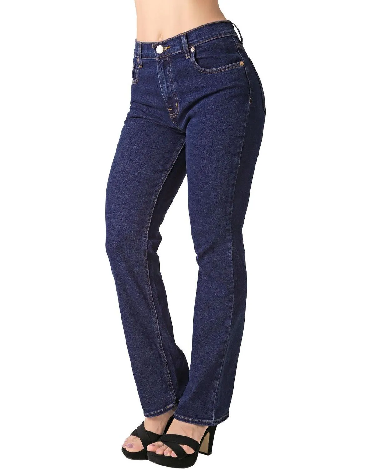 Jeans Mujer Basico Regular Azul Oggi Atraction 59105002