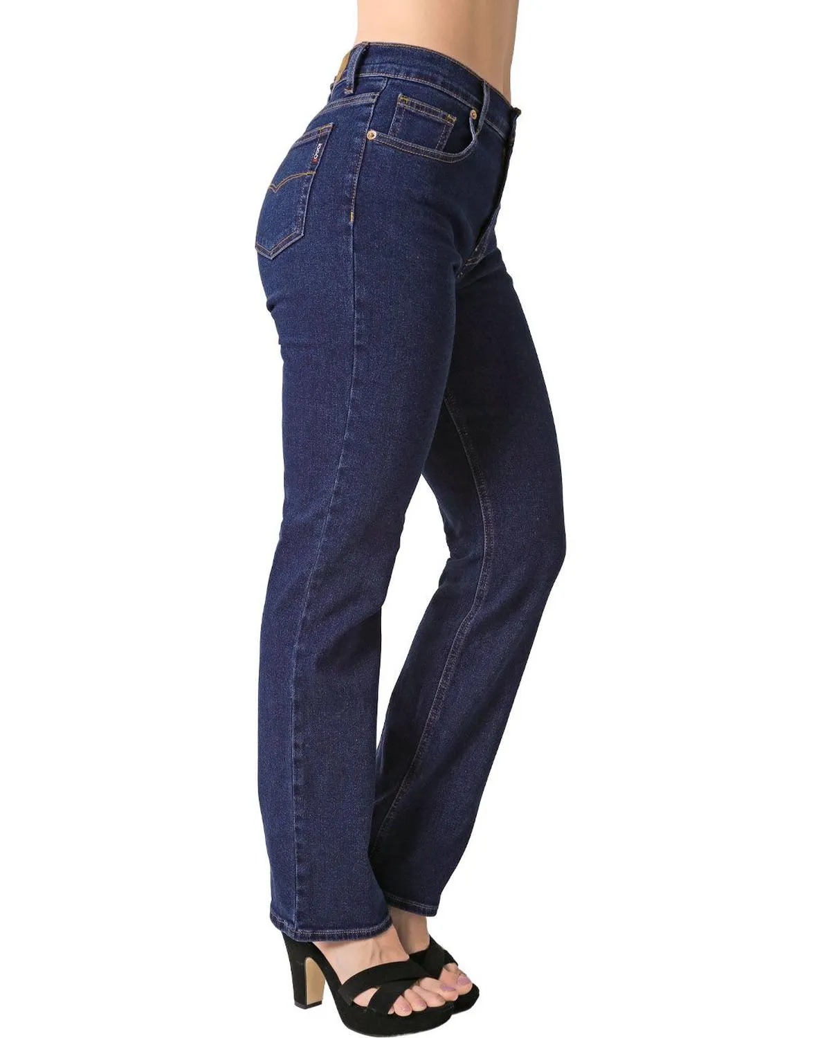 Jeans Mujer Basico Regular Azul Oggi Atraction 59105002