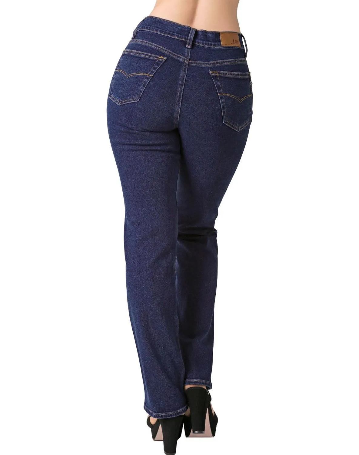 Jeans Mujer Basico Regular Azul Oggi Atraction 59105002