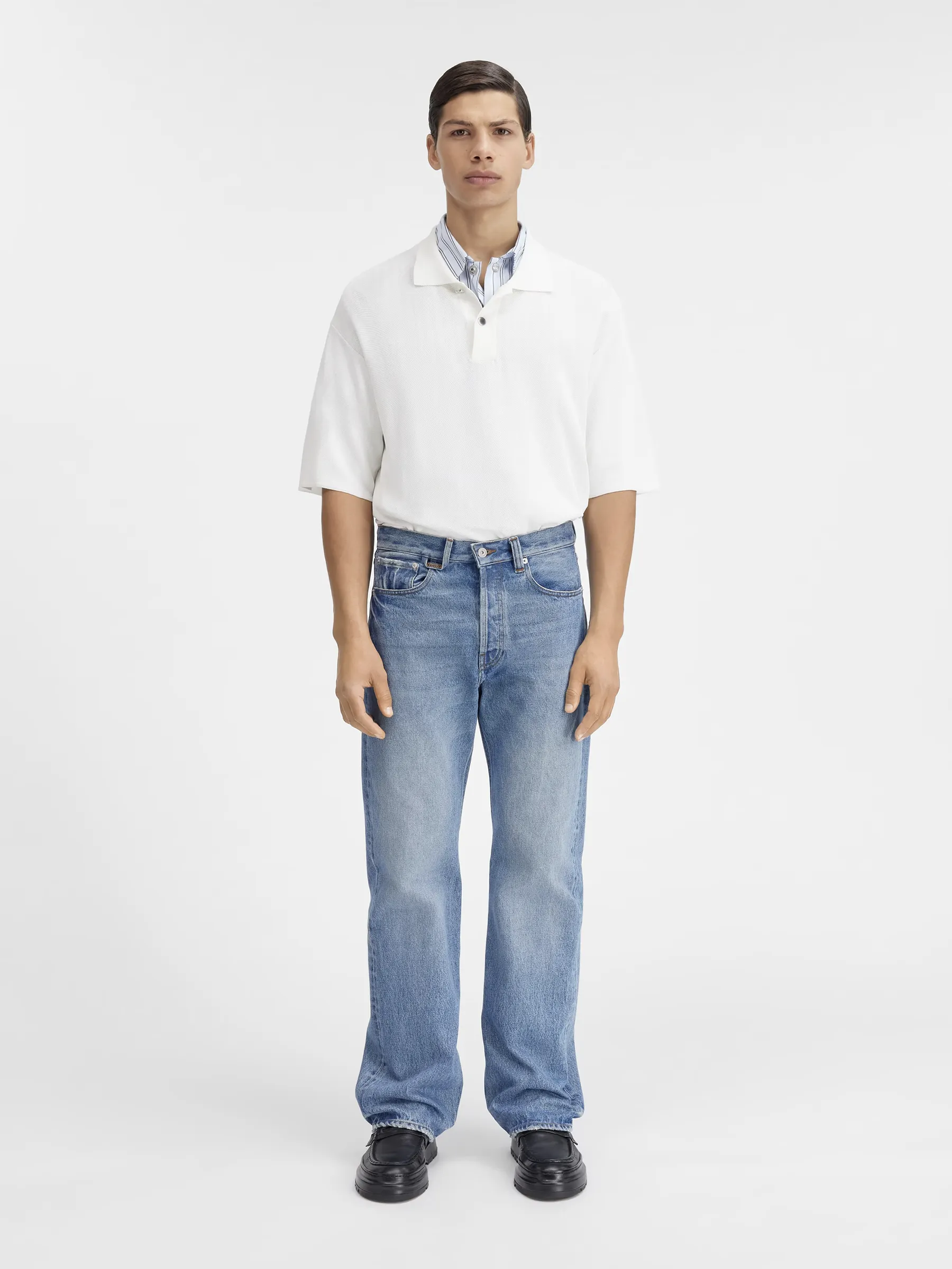 Jeans Straight Fit Le da Nimes Droit