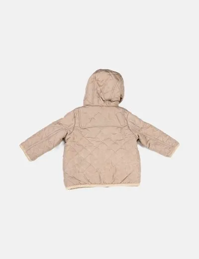 Karpi Abrigo beige acolchado
