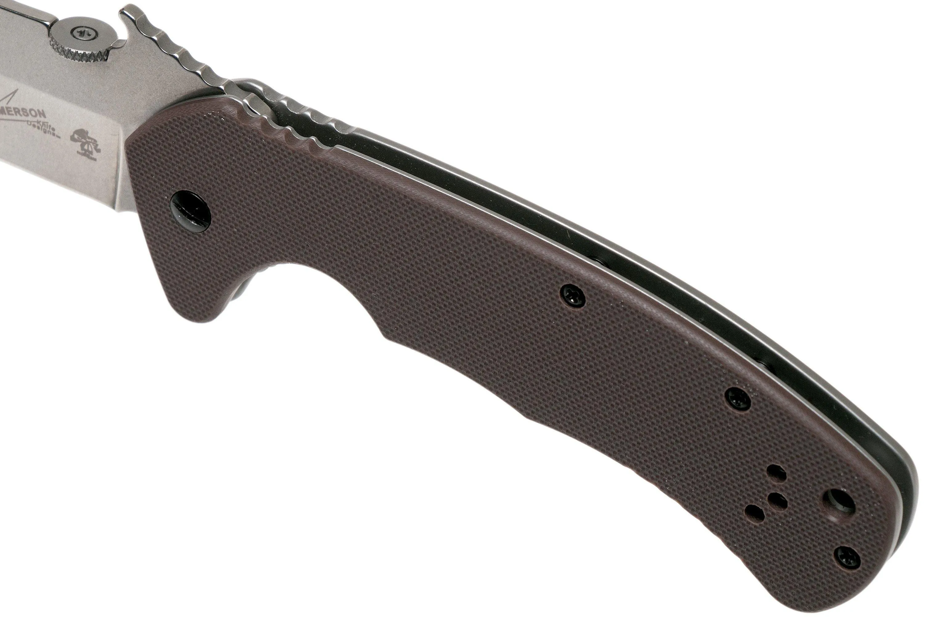 KERSHAW EMERSON CQC11K D2 6031D2 NAVAJA, ERNEST EMERSON DESIGN
