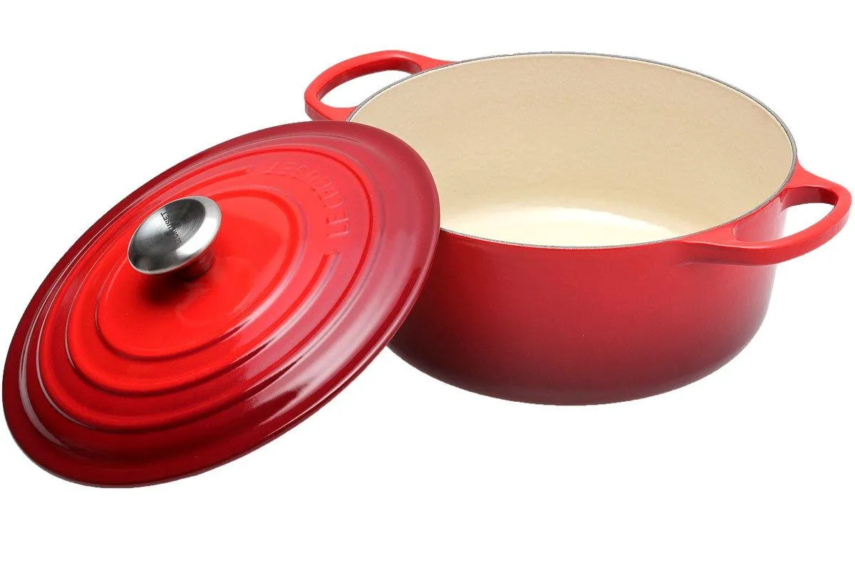 LE CREUSET CAZUELA  COCOTTE 26CM, 5,3L ROJO