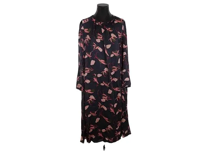 Lk Bennett Vestido de seda Azul 
