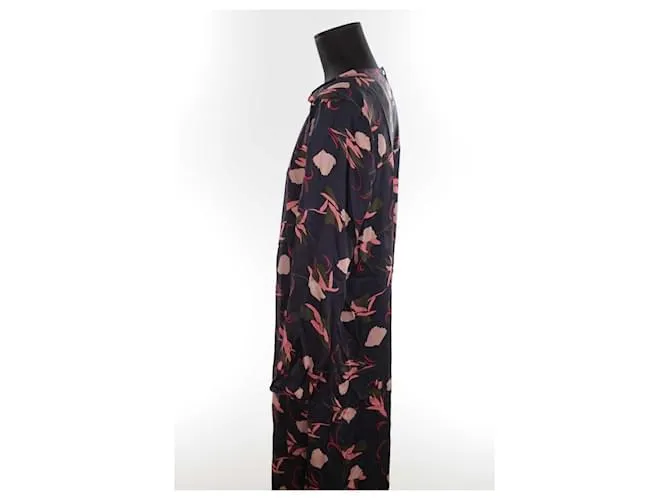 Lk Bennett Vestido de seda Azul 