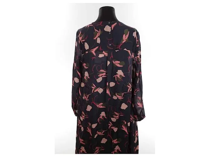Lk Bennett Vestido de seda Azul 