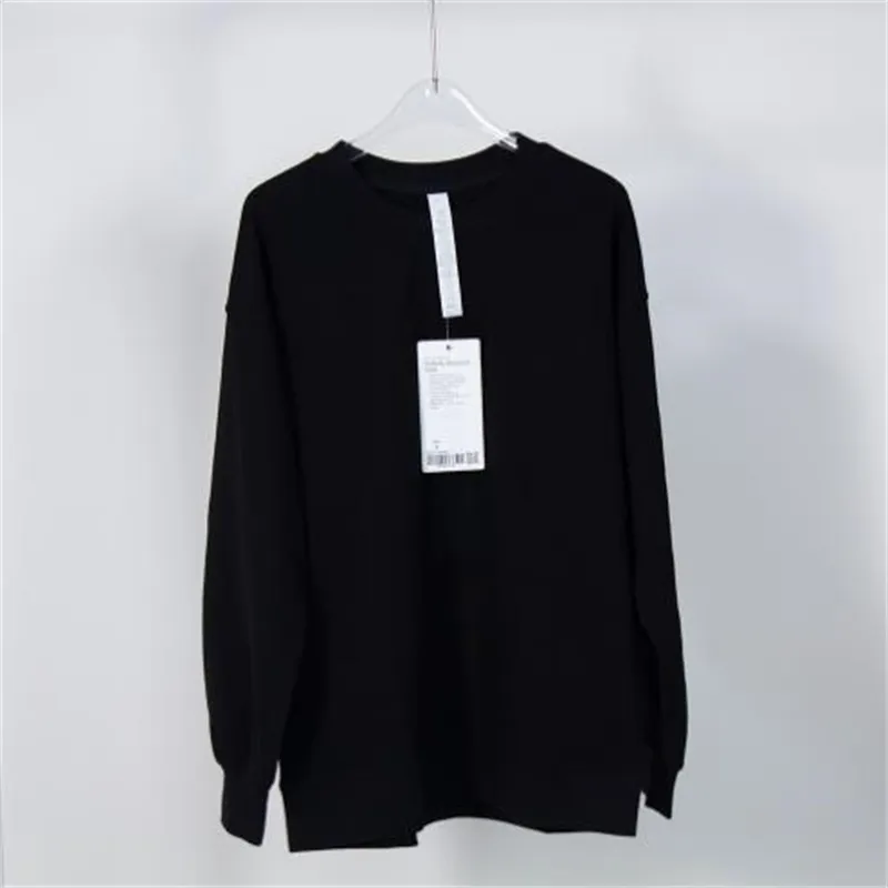 LL Traje de yoga para mujer Suéter Top Casual Suelto Gimnasio Perfectamente Camisas deportivas Blusa de entrenamiento Mujer Depo