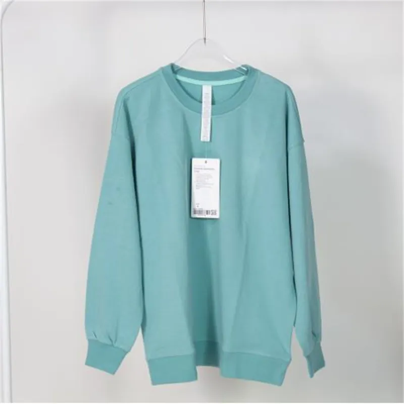 LL Traje de yoga para mujer Suéter Top Casual Suelto Gimnasio Perfectamente Camisas deportivas Blusa de entrenamiento Mujer Depo