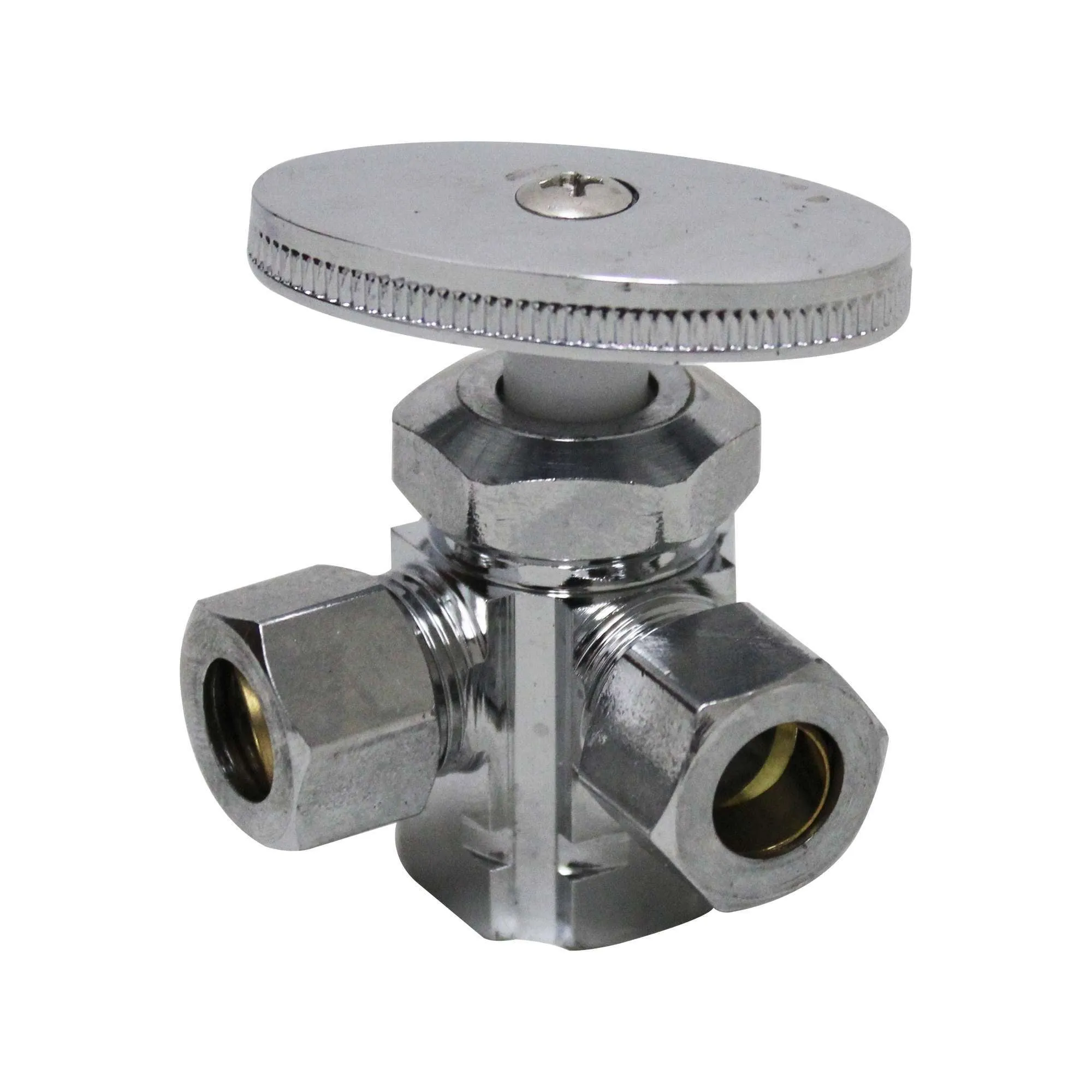 Llave de Ángulo 3 Vías 3/8"x3/8"x3/8"