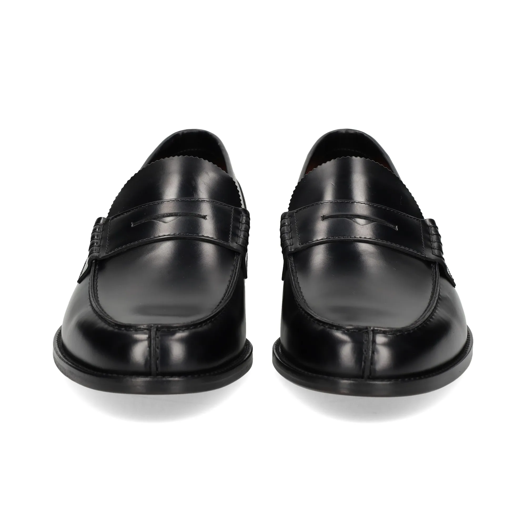 LOTTUSSE Mocasines de Hombre 001 NEGRO