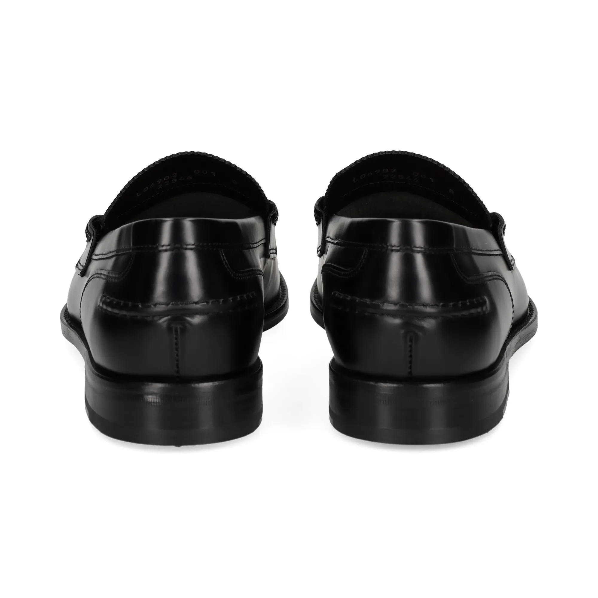 LOTTUSSE Mocasines de Hombre 001 NEGRO
