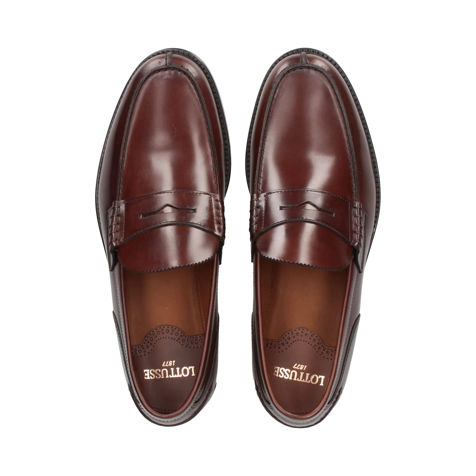 LOTTUSSE Mocasines de Hombre 002 teak