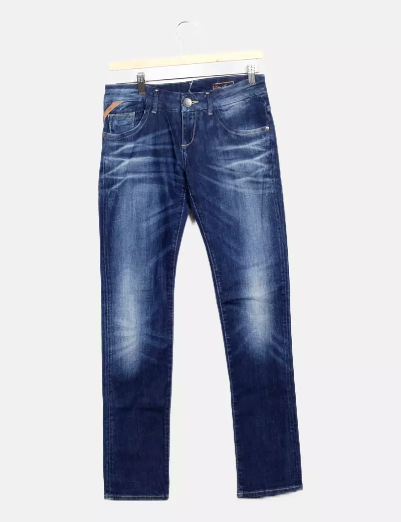 Lotus famous Jean azul básico