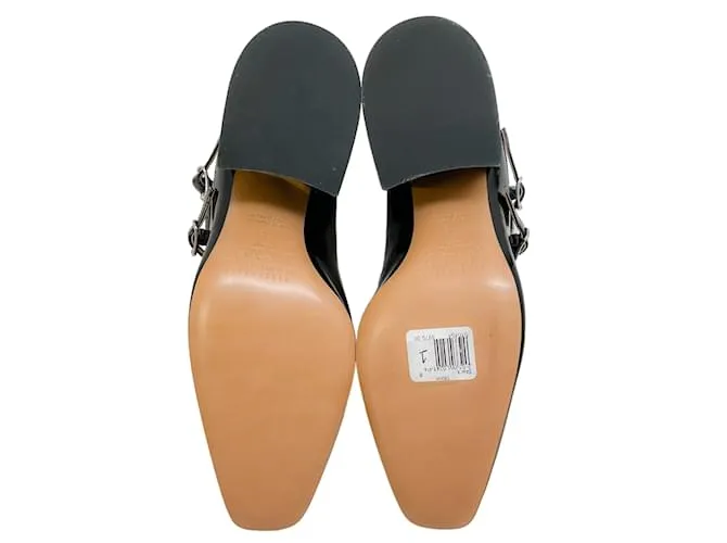 Maison Martin Margiela Maison Margiela Charol Negro 3 Bombas Mary Jane con correa 