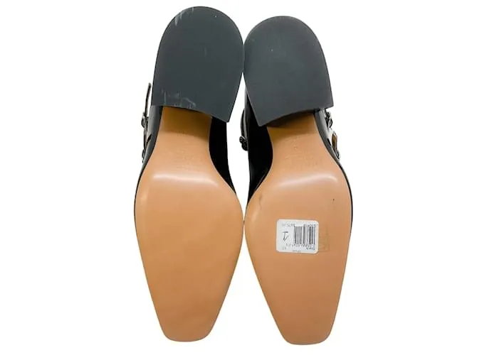 Maison Martin Margiela Maison Margiela Charol Negro 3 Bombas Mary Jane con correa 