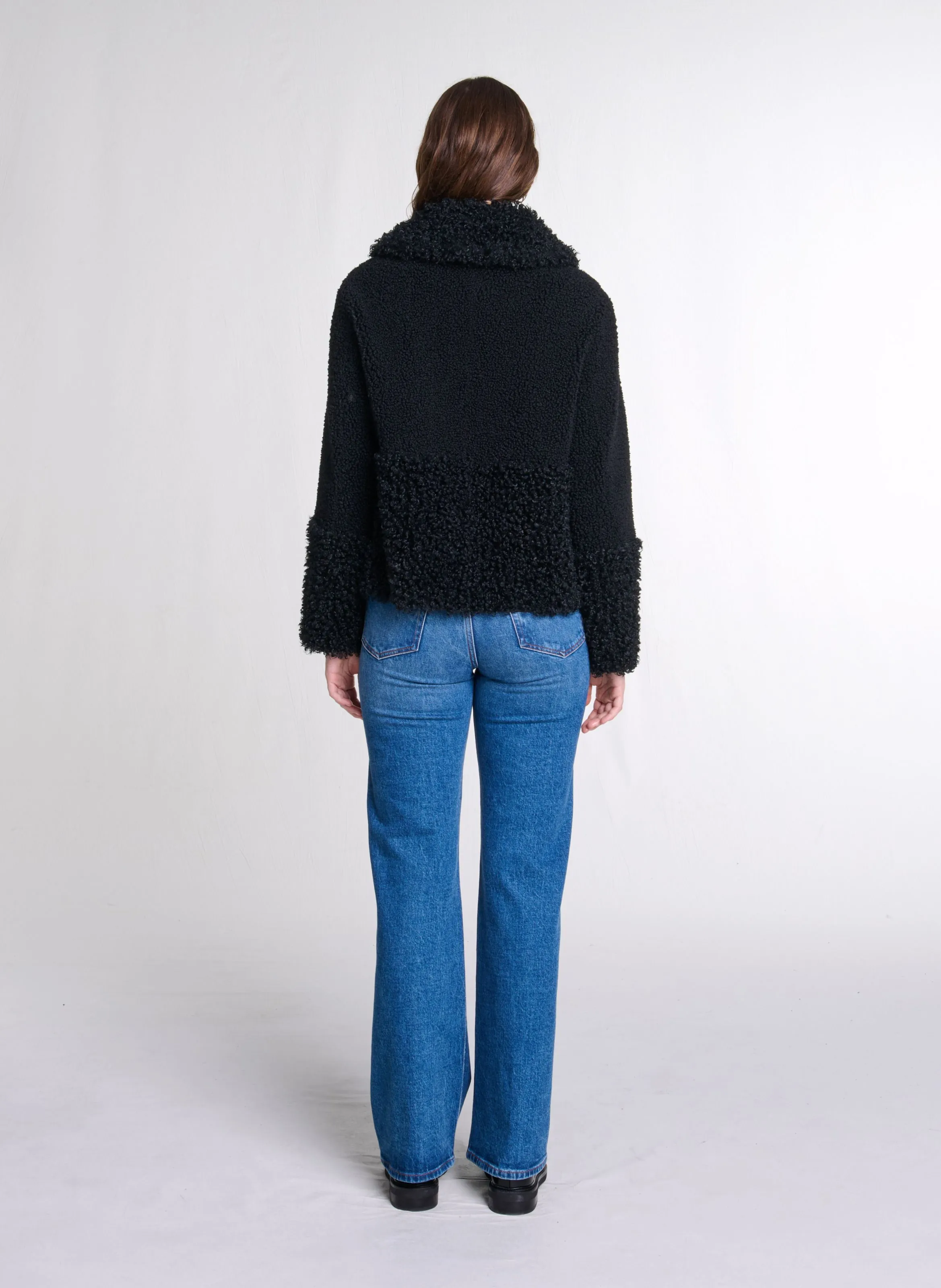 MAJE Chaqueta de traje recta  en negro