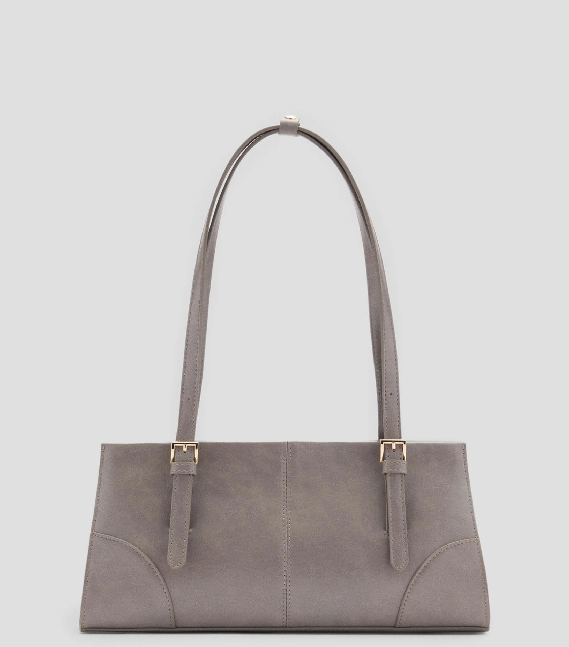 Mango Bolso Shoulder texturizado Mujer