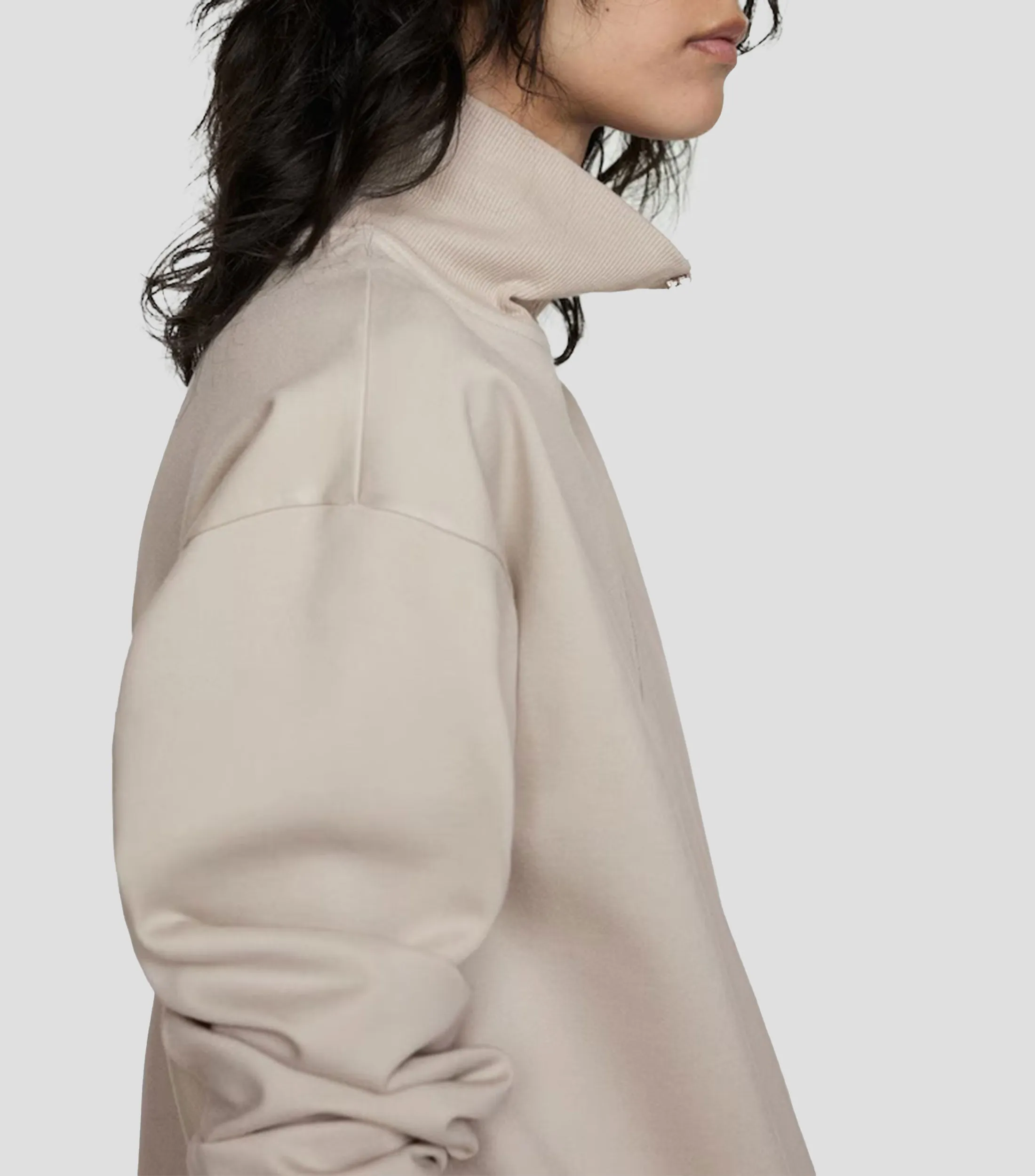 Mango Sudadera con Cierre Mujer