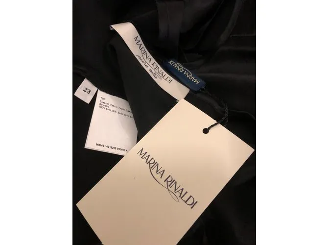 Marina Rinaldi Tops Negro 