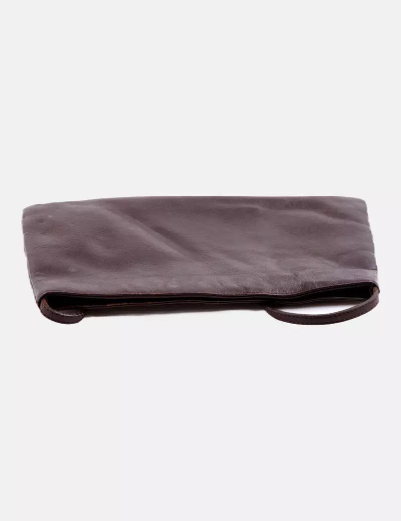 Massimo Dutti Bolso marrón combinado
