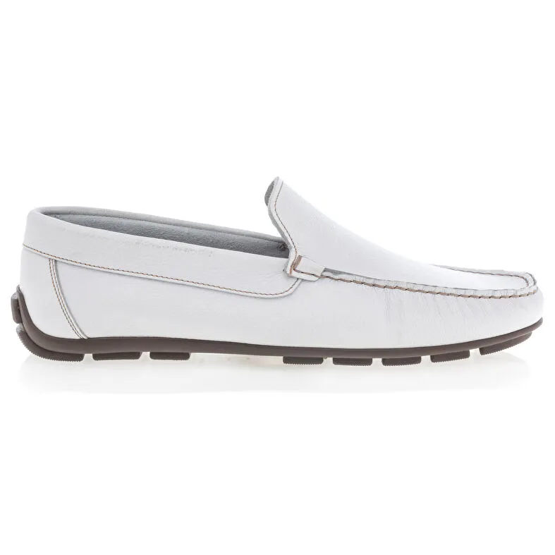 Mocasines blancos para hombre