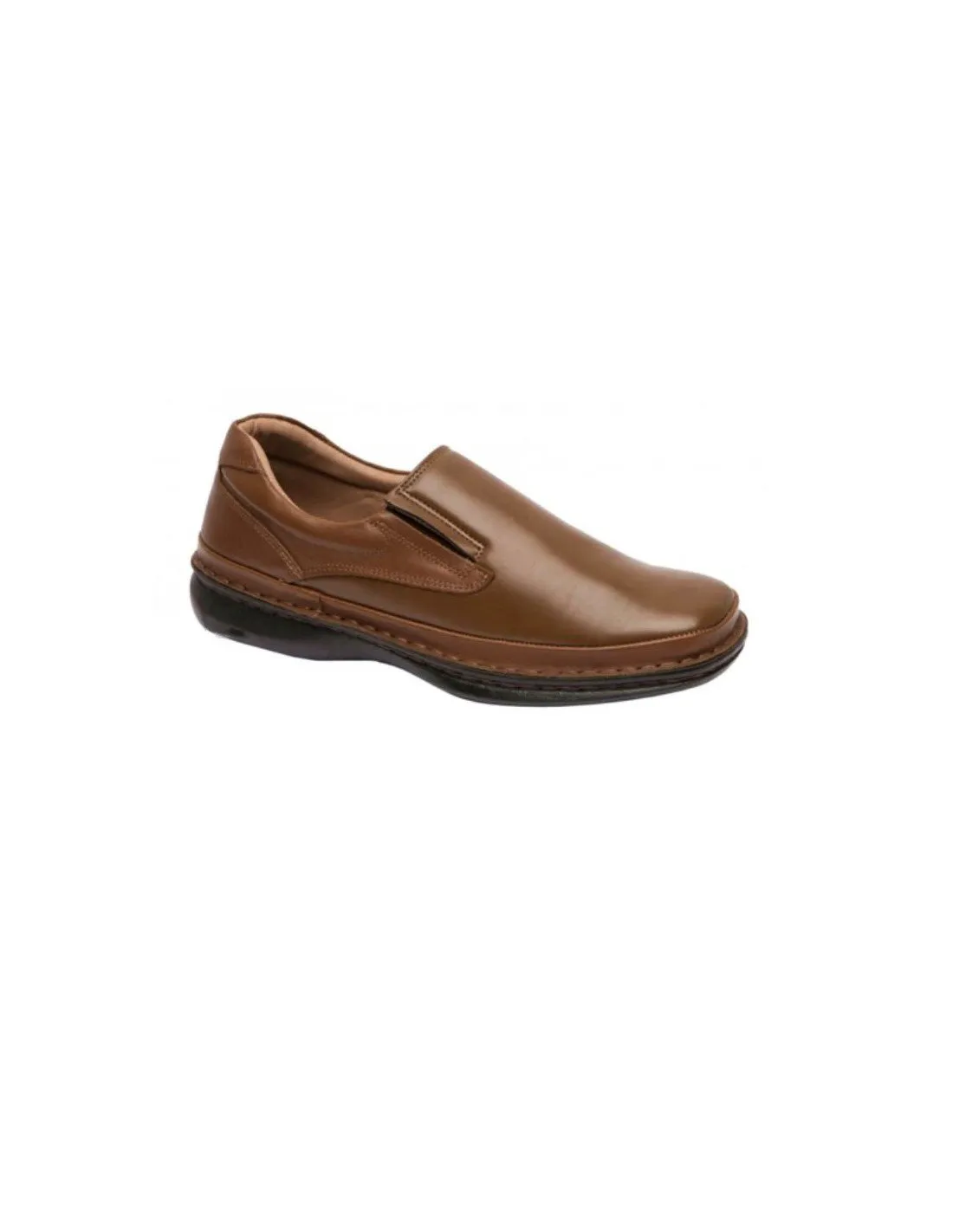 Mocasines cómodos piel cuero