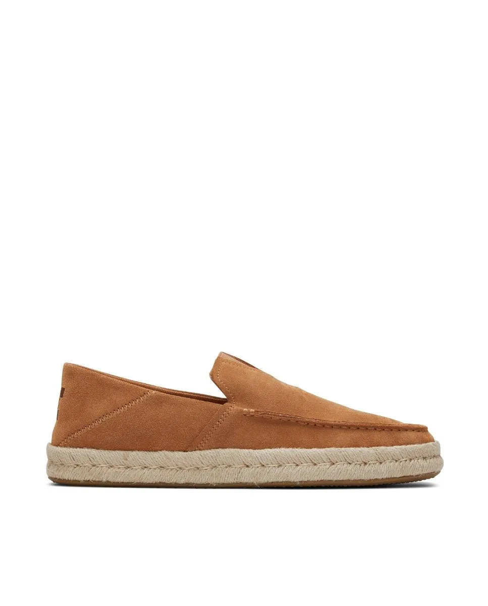 Mocasines de hombre yute arena