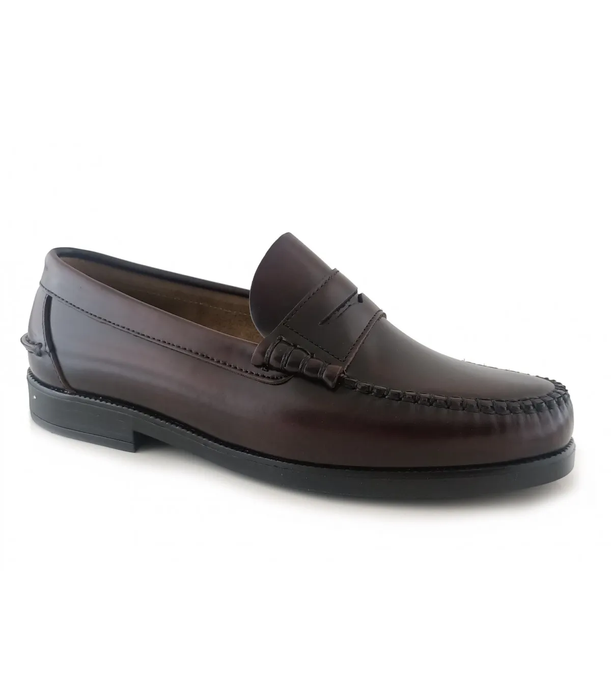 Mocasines florentic burdeos para hombre