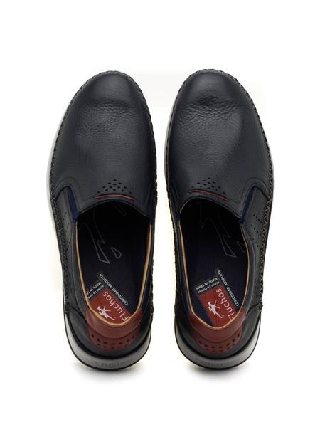 mocasines fluchos f0794 azules para hombre