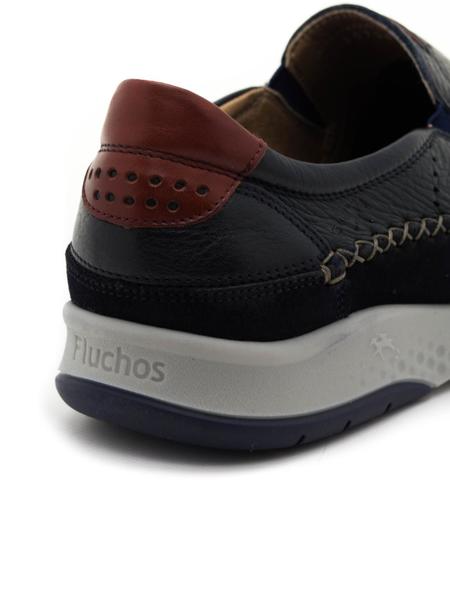 mocasines fluchos f0794 azules para hombre