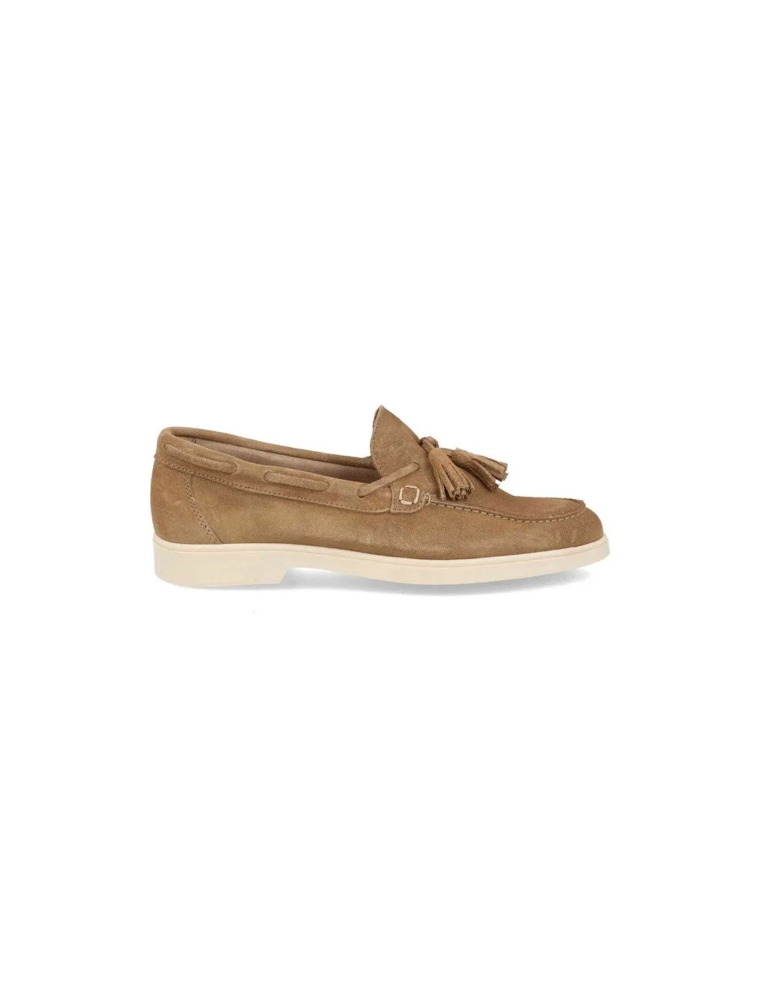 Mocasines serraje borlas hombre