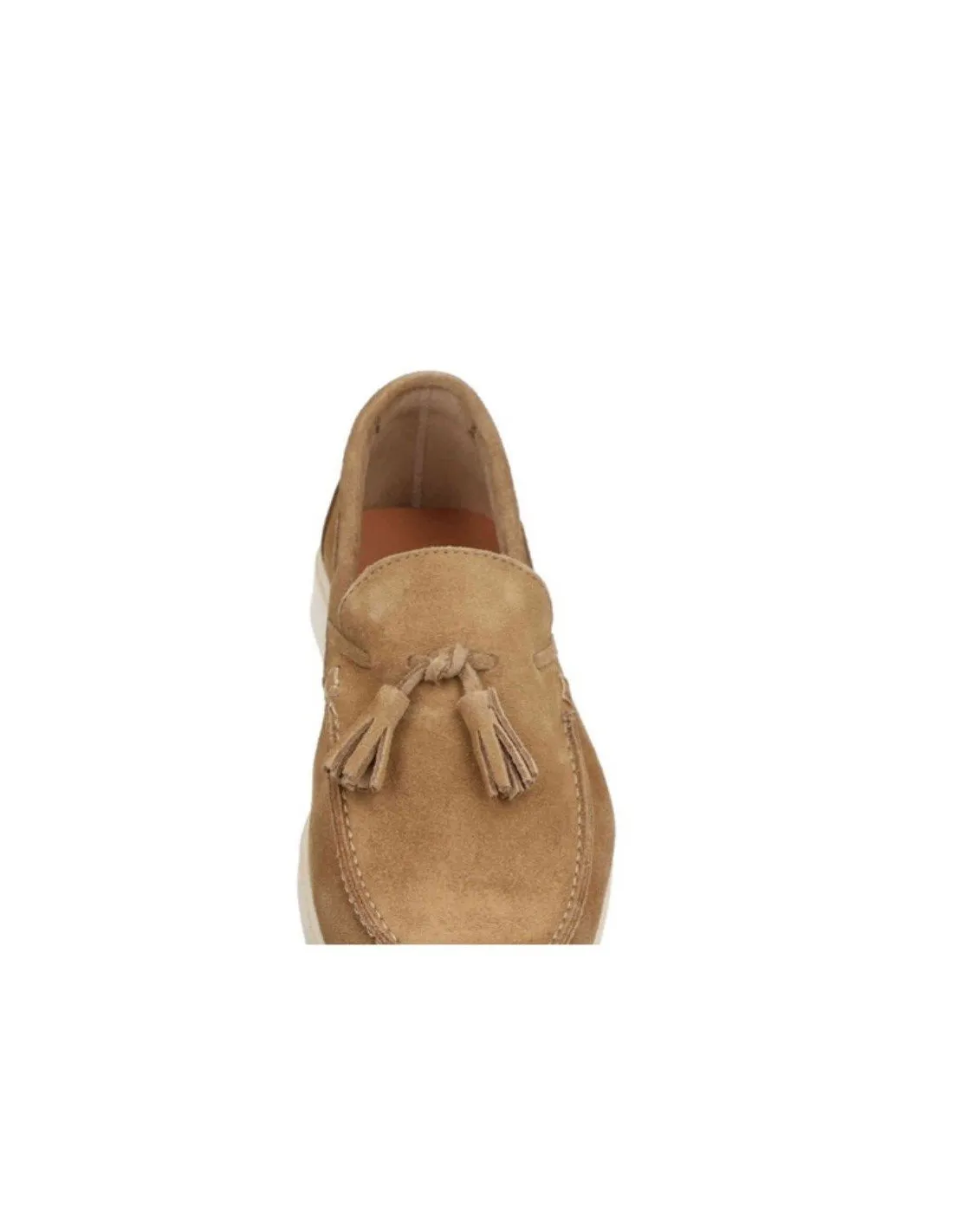 Mocasines serraje borlas hombre