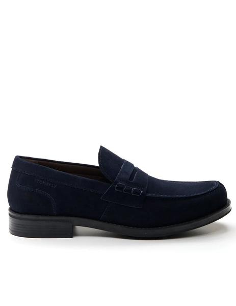 Mocasines Stonefly en azul hombre