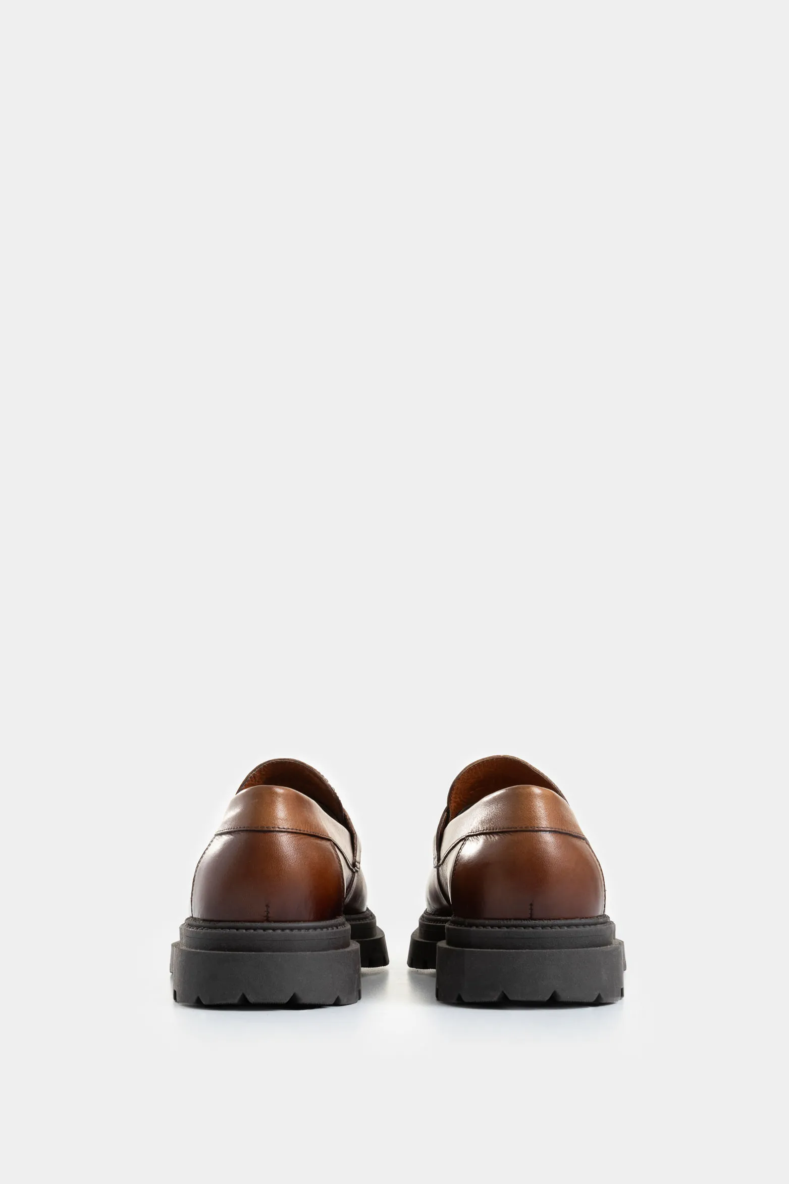 Mocasines Sunny de cuero para hombre antifaz