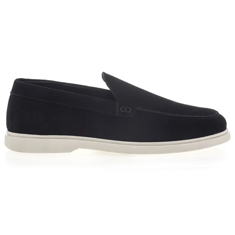 Mocasines/ zapatos barco hombre negro