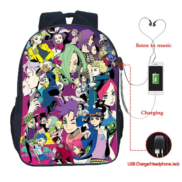Mochila de la generación JoJo’s Bizarre Adventure
