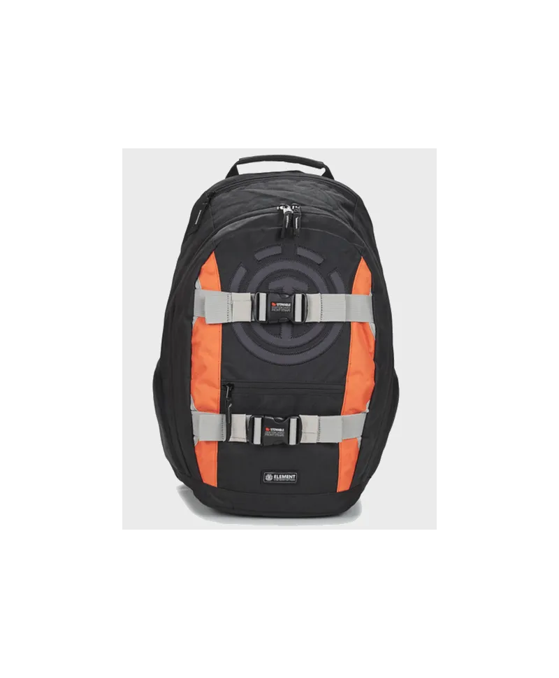 Mochila ELEMENT Mohave Negro Naranja
