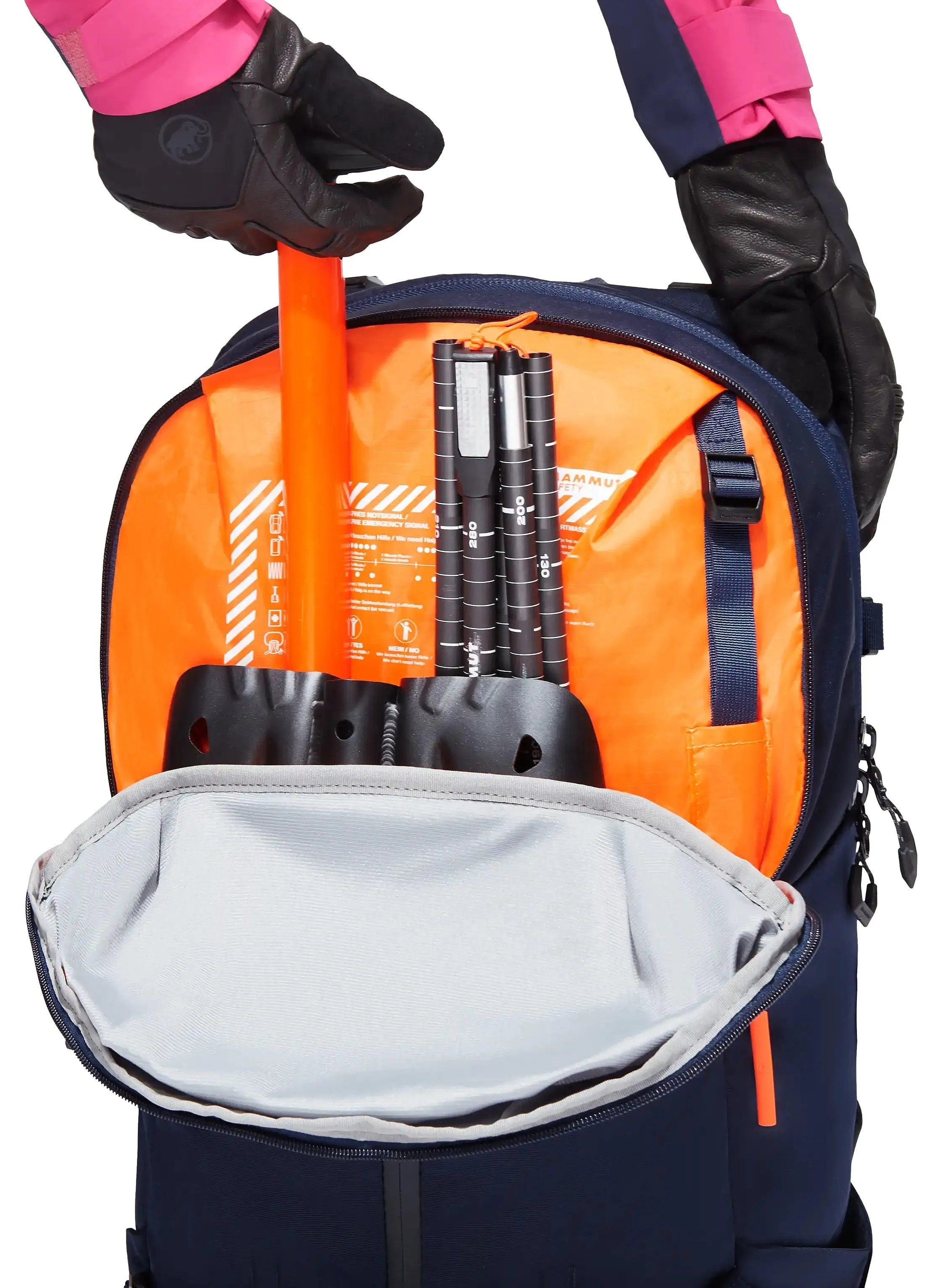 MOCHILA MAMMUT NIRVANA 35  MARINE/BLACK  WOMEN´S