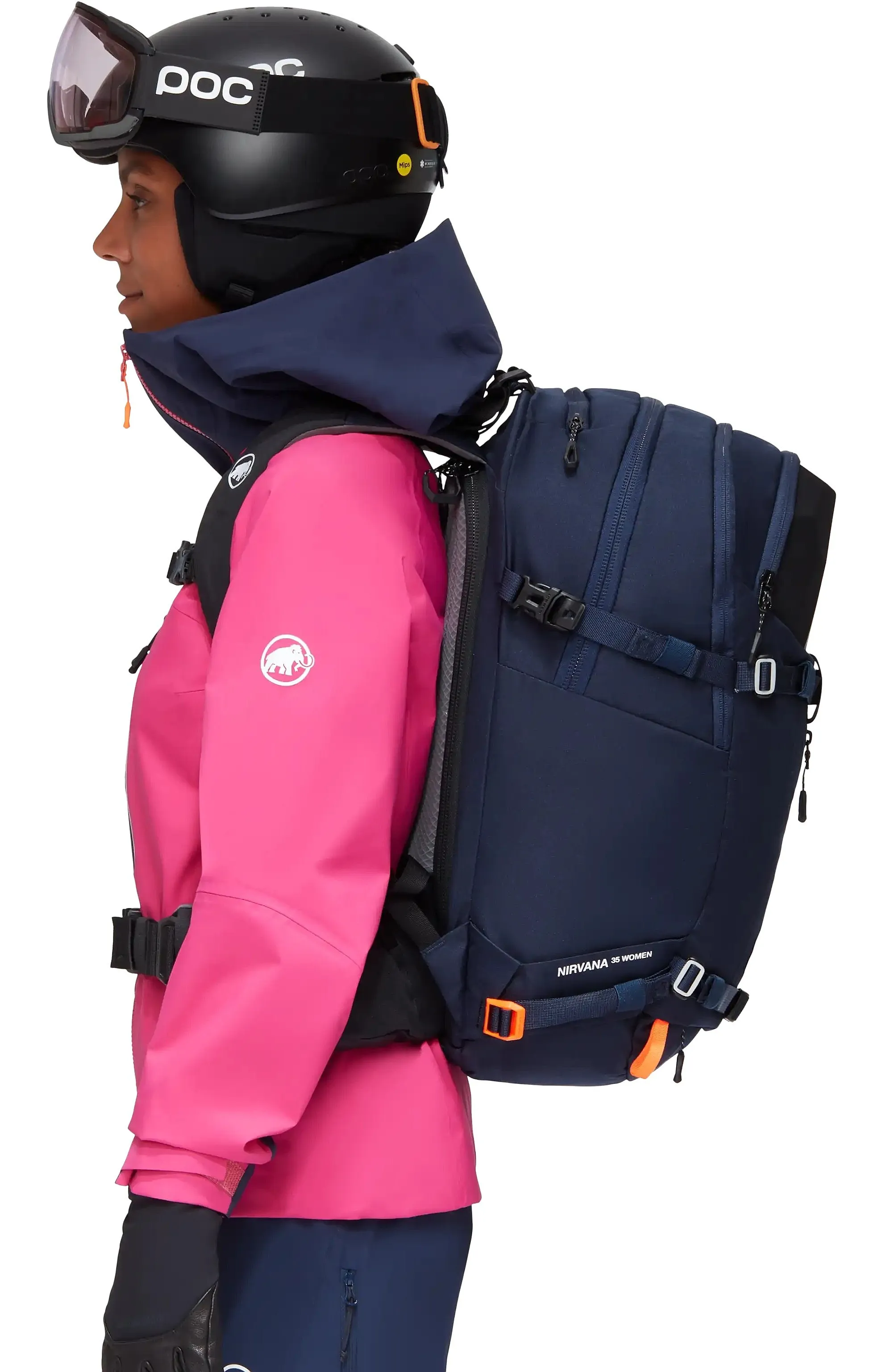 MOCHILA MAMMUT NIRVANA 35  MARINE/BLACK  WOMEN´S