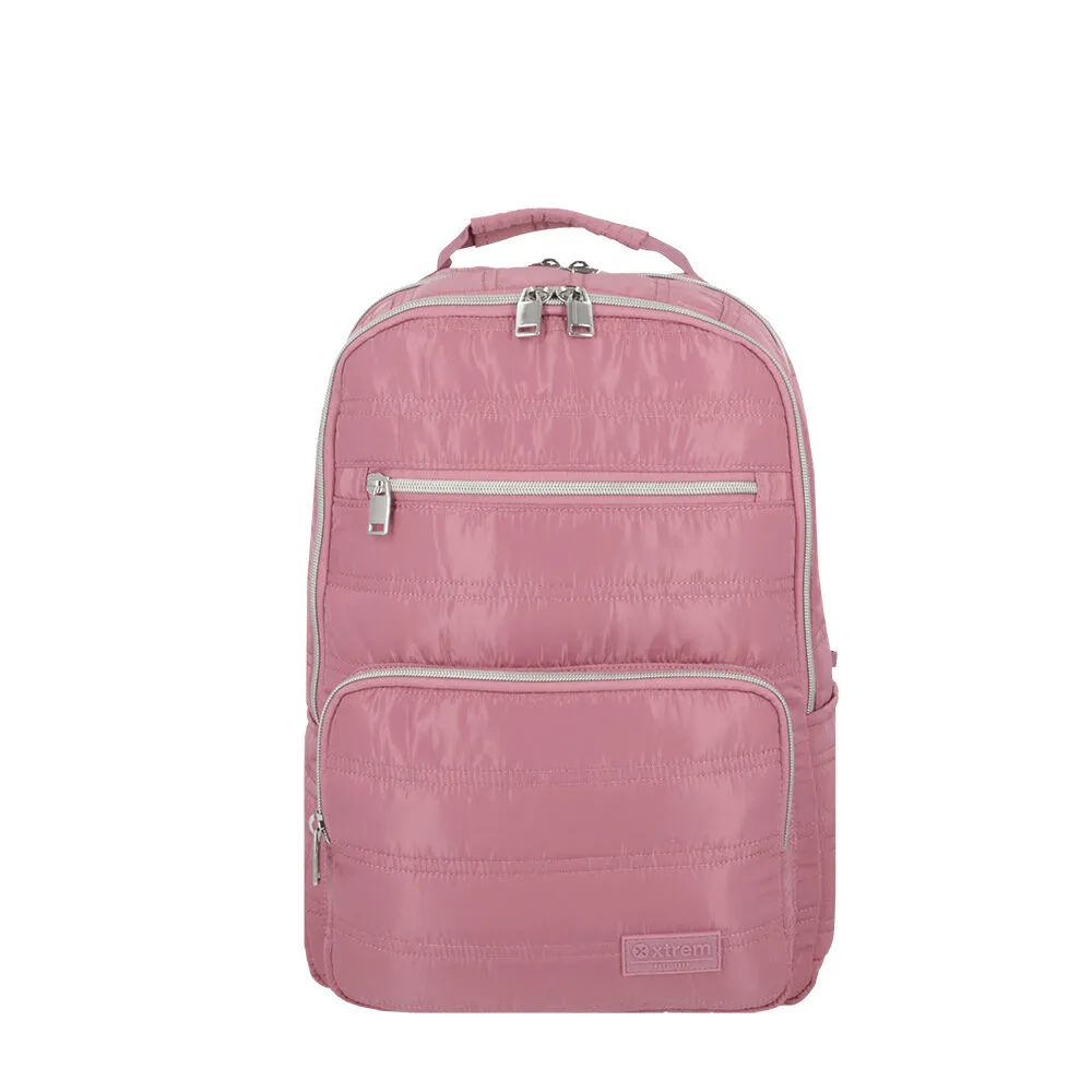 Mochila Notebook Xtrem Nebraska 5XT Rosado/Plateado 16"