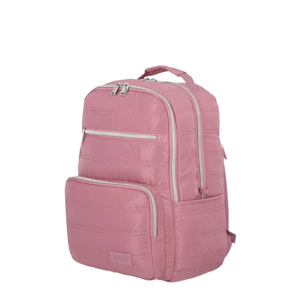 Mochila Notebook Xtrem Nebraska 5XT Rosado/Plateado 16"