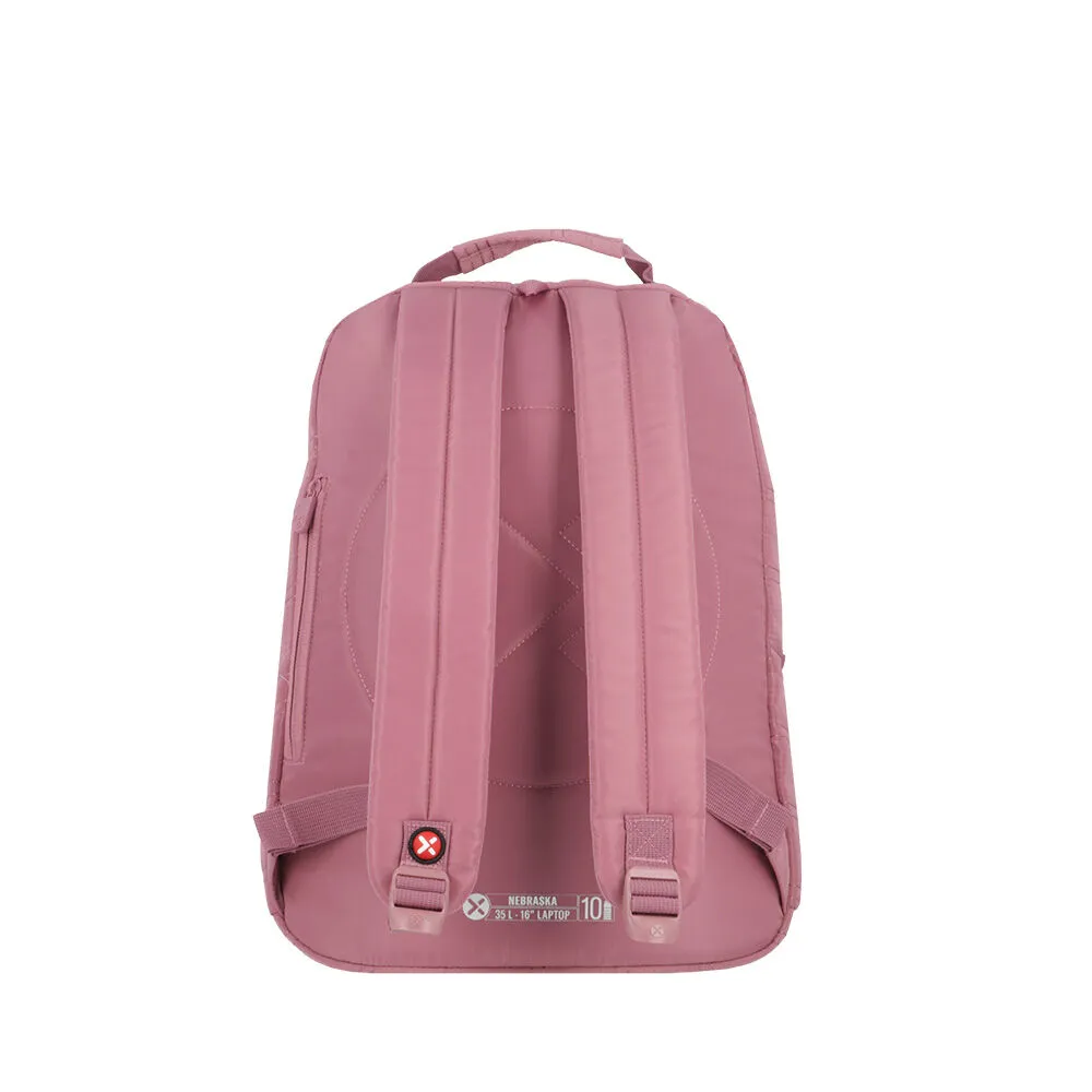 Mochila Notebook Xtrem Nebraska 5XT Rosado/Plateado 16"