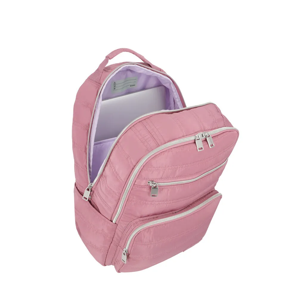 Mochila Notebook Xtrem Nebraska 5XT Rosado/Plateado 16"