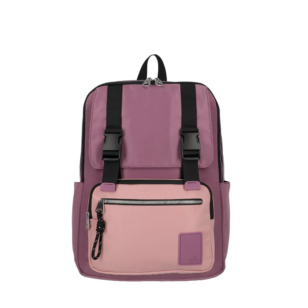 Mochila para laptop LEXIE 15 rosada/violeta